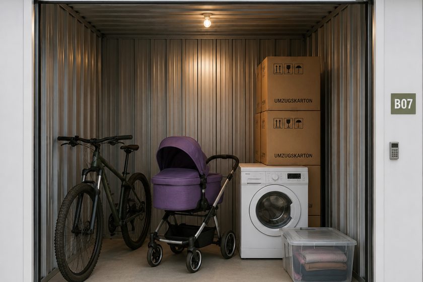 Lagerbox 3 m² – Entspricht einem kleinen Abstellraum