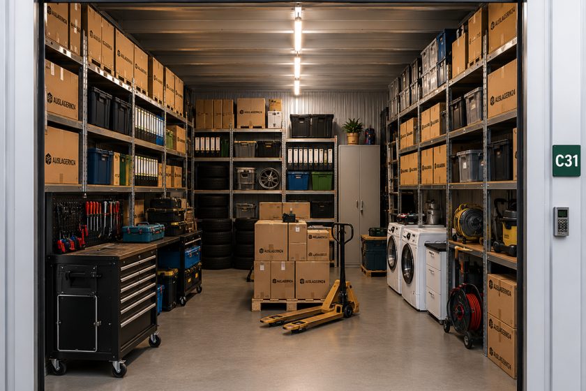 Lagerbox 31 m² – Gewerbe-Option mit maximalem Volumen